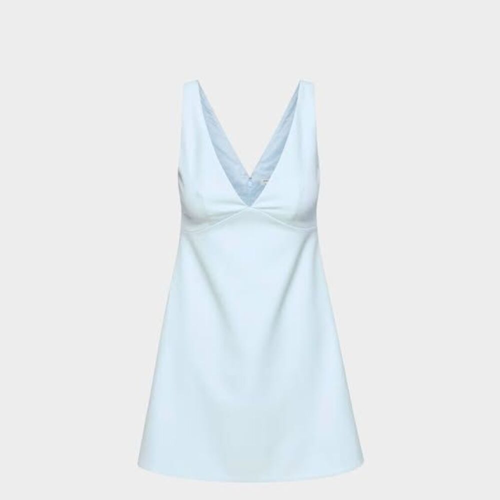 Aritzia Babaton Encino Dress - Midday Blue - Size 4 - NWT